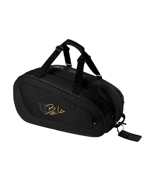 Maleta Wilson Bela Super Tour Negro - Tennis Boutique México