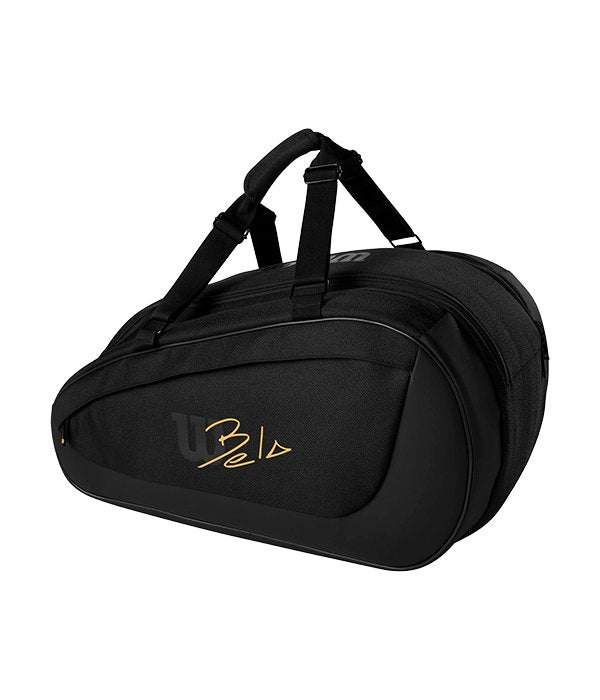 Maleta Wilson Bela Super Tour Negro - Tennis Boutique México
