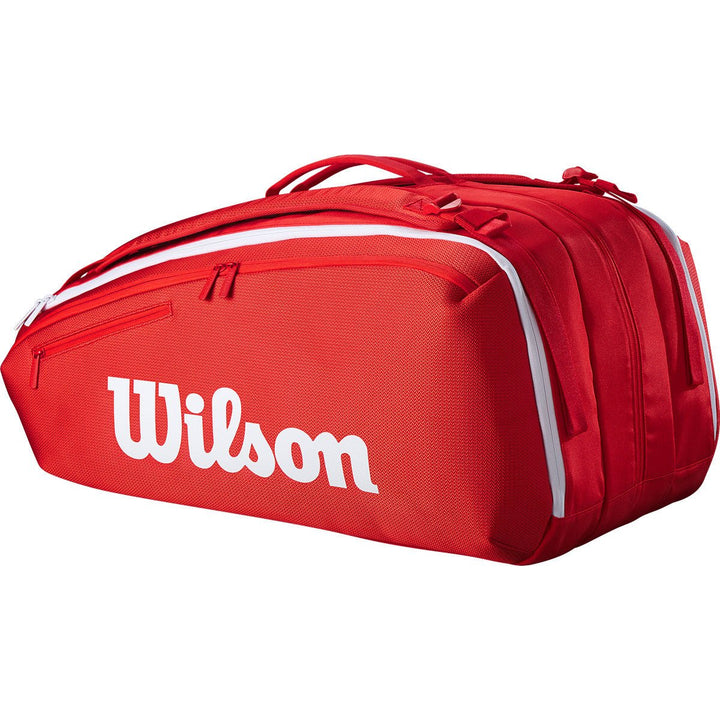 Maleta Wilson Super Tour Rojo 15R - Tennis Boutique México