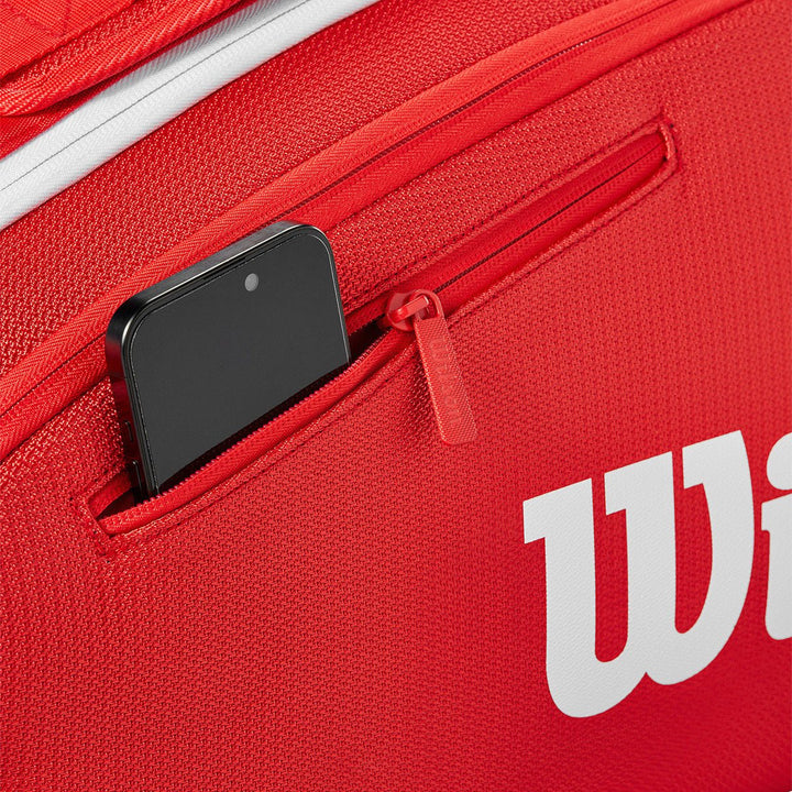 Maleta Wilson Super Tour Rojo 15R - Tennis Boutique México
