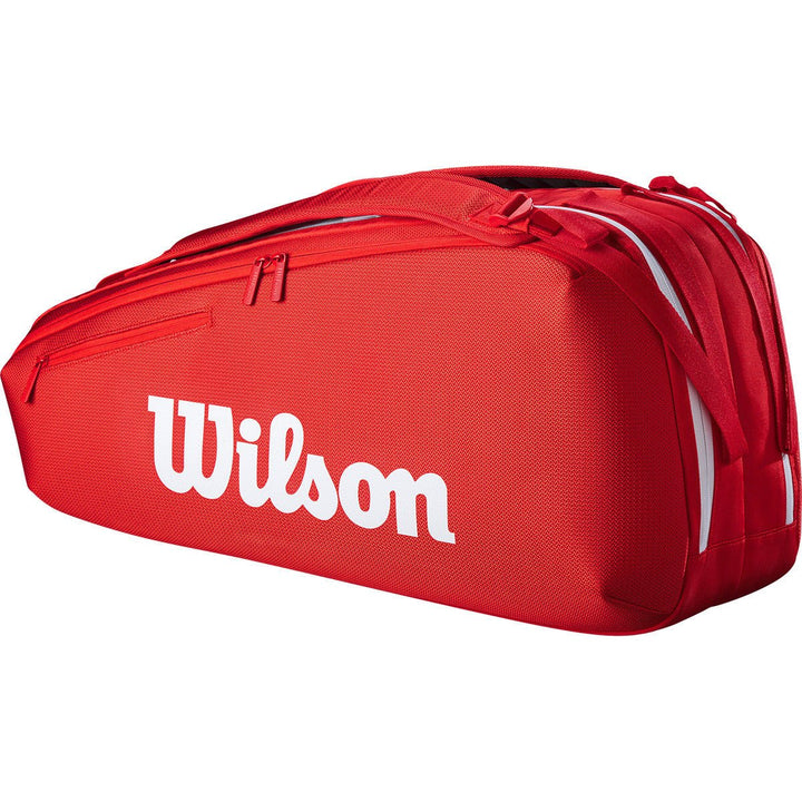 Maleta Wilson Super Tour Rojo 6R - Tennis Boutique México