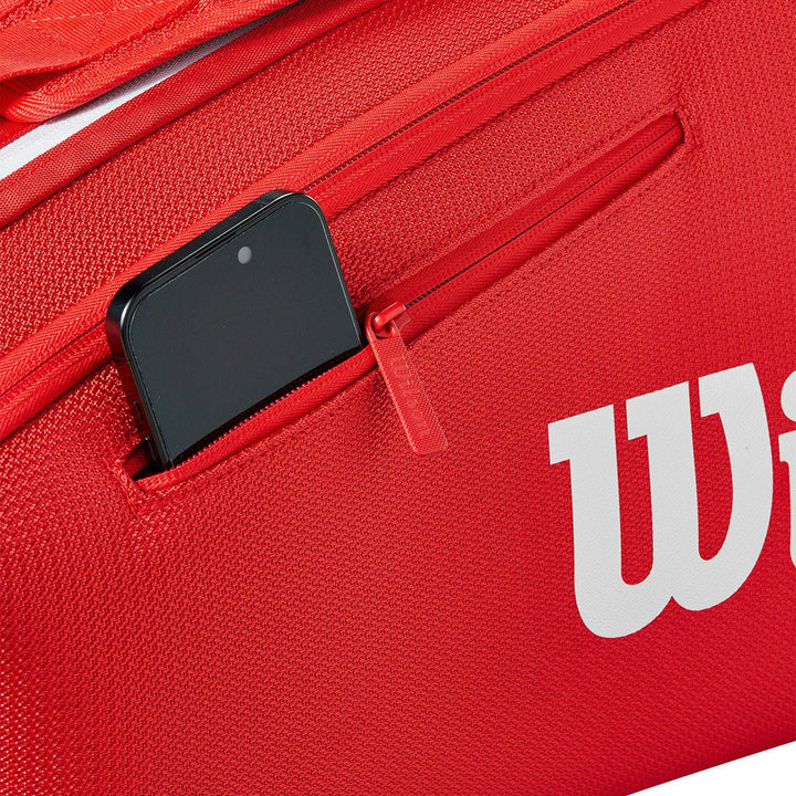 Maleta Wilson Super Tour Rojo 6R - Tennis Boutique México