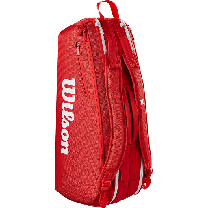 Maleta Wilson Super Tour Rojo 6R - Tennis Boutique México