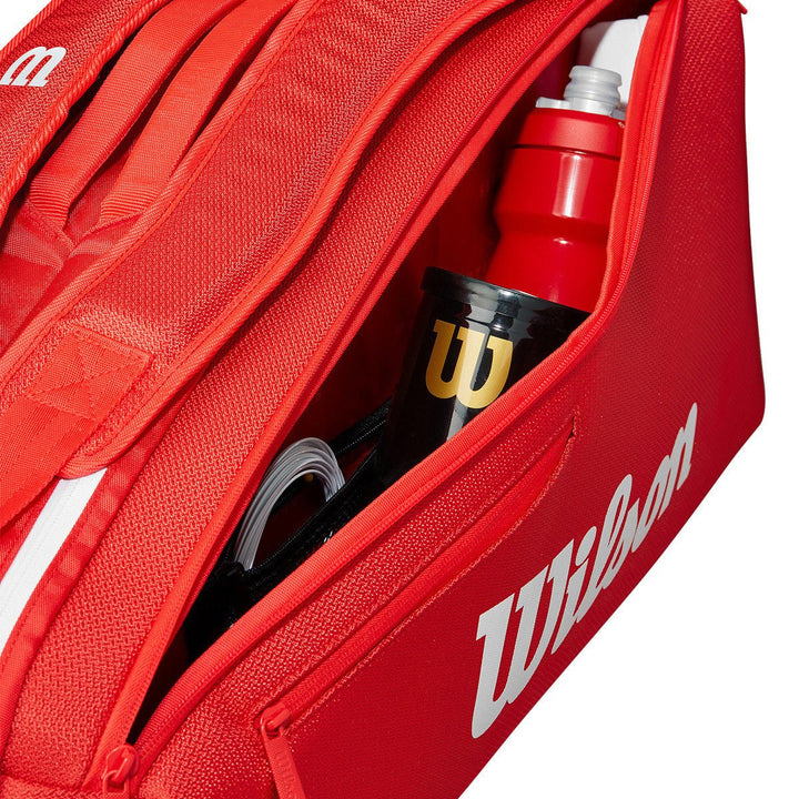 Maleta Wilson Super Tour Rojo 6R - Tennis Boutique México