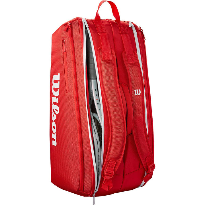 Maleta Wilson Super Tour Rojo 9R - Tennis Boutique México