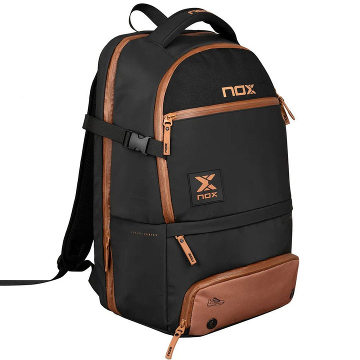 MOCHILA NOX OPEN SERIES BLACK/BROWN - Tennis Boutique México