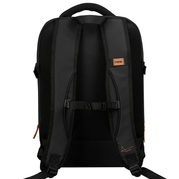 MOCHILA NOX OPEN SERIES BLACK/BROWN - Tennis Boutique México