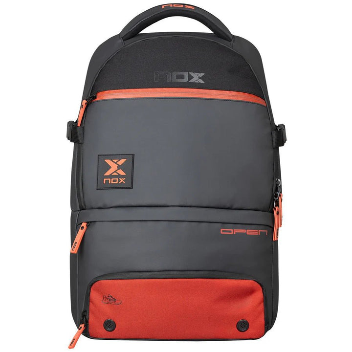 MOCHILA NOX OPEN SERIES BLACK/RED - Tennis Boutique México