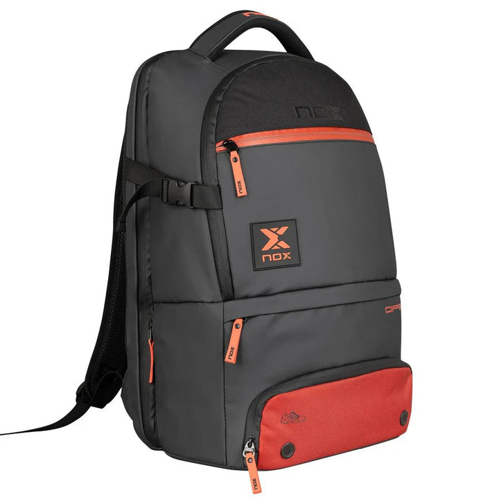MOCHILA NOX OPEN SERIES BLACK/RED - Tennis Boutique México