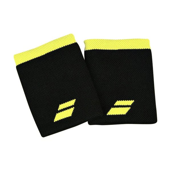 Muñequera Babolat Negro/Amarillo - Tennis Boutique México