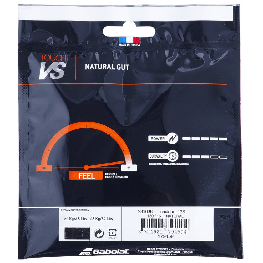 Set de Cuerda Babolat Touch VS 6M - Tennis Boutique México
