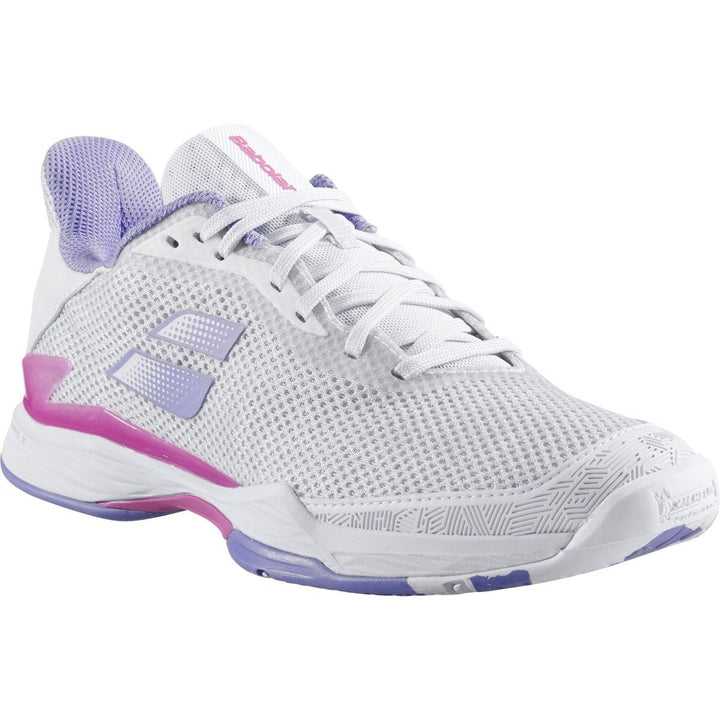 Babolat Jet Tere Blanco/Morado - Tennis Boutique México