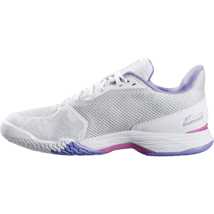 Babolat Jet Tere Blanco/Morado - Tennis Boutique México