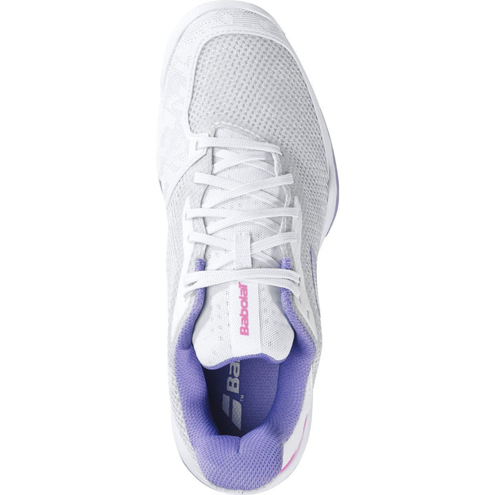 Babolat Jet Tere Blanco/Morado - Tennis Boutique México