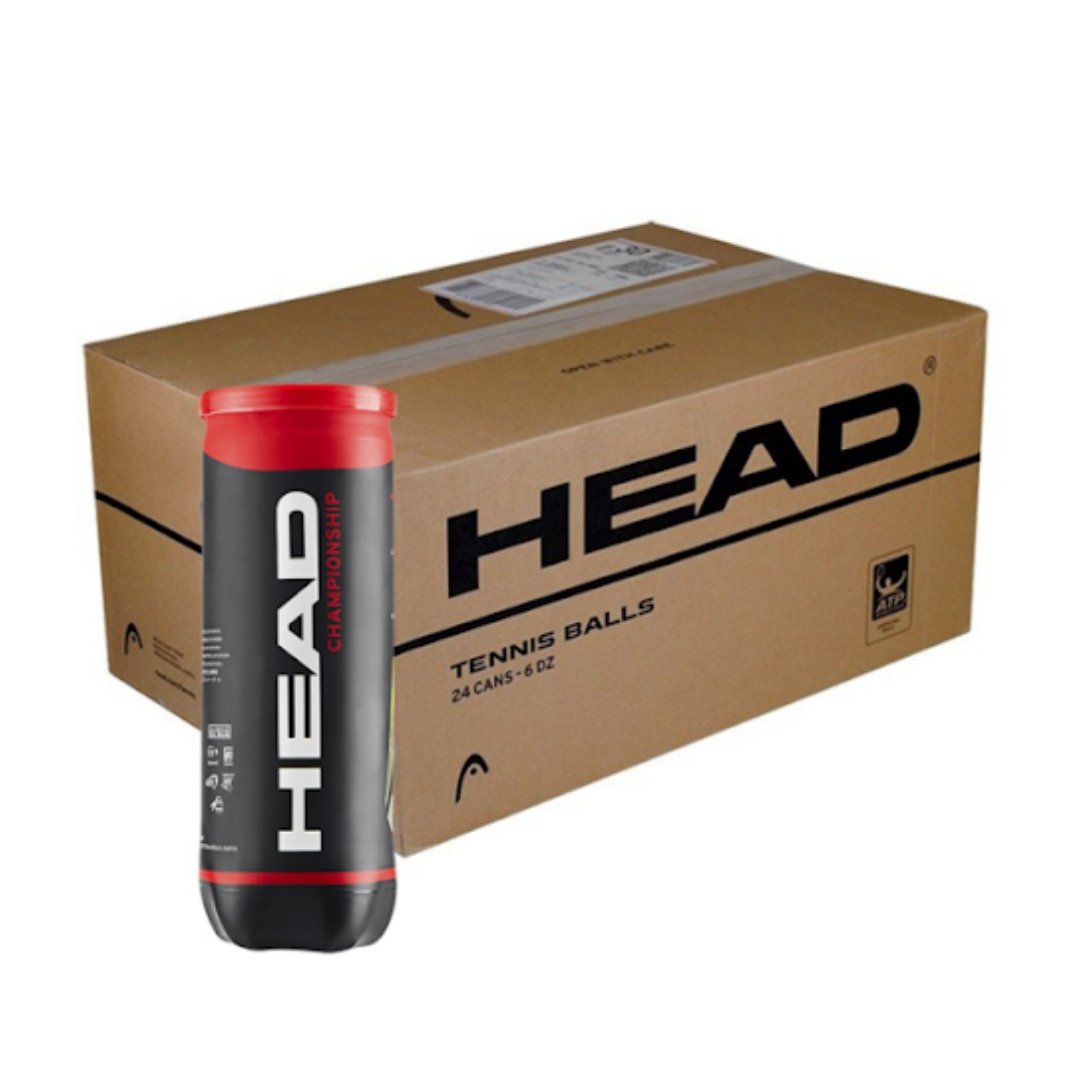 Caja de Pelotas de Tenis Head Championship 24 Pk - Tennis Boutique México