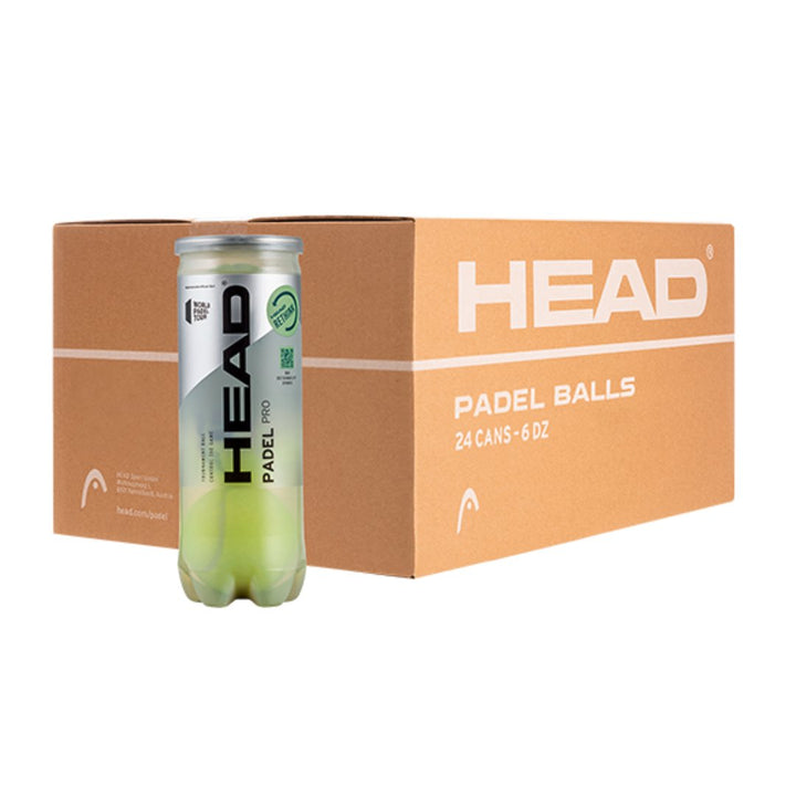 Caja Pelotas Head Padel Pro 72 PK - Tennis Boutique México