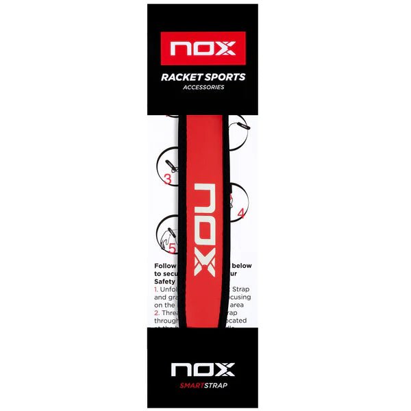 NOX Smart Strap Rojo - Tennis Boutique México