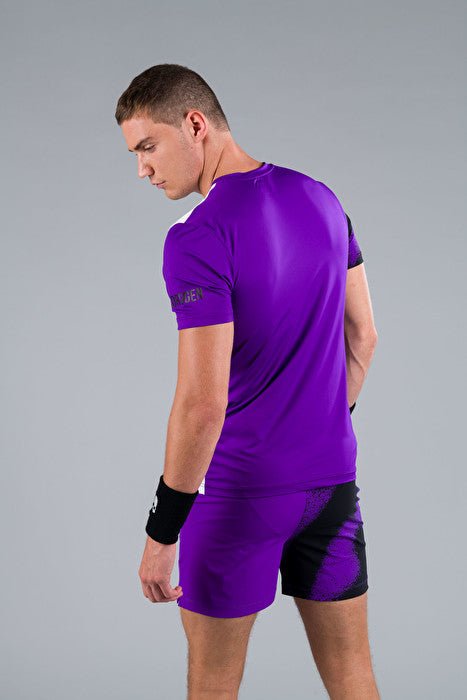 Playera Hydrogen Bicolor Spray Tech Morado - Tennis Boutique México