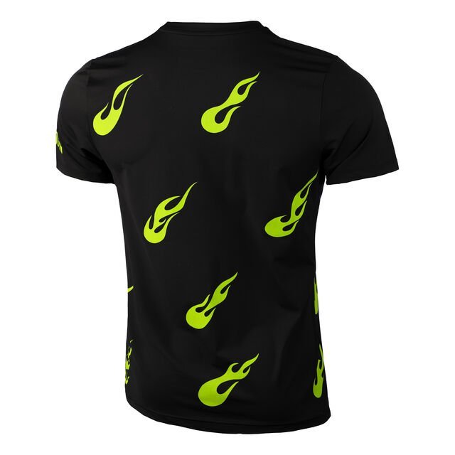 Playera Hydrogen Flames Tech Amarillo - Tennis Boutique México