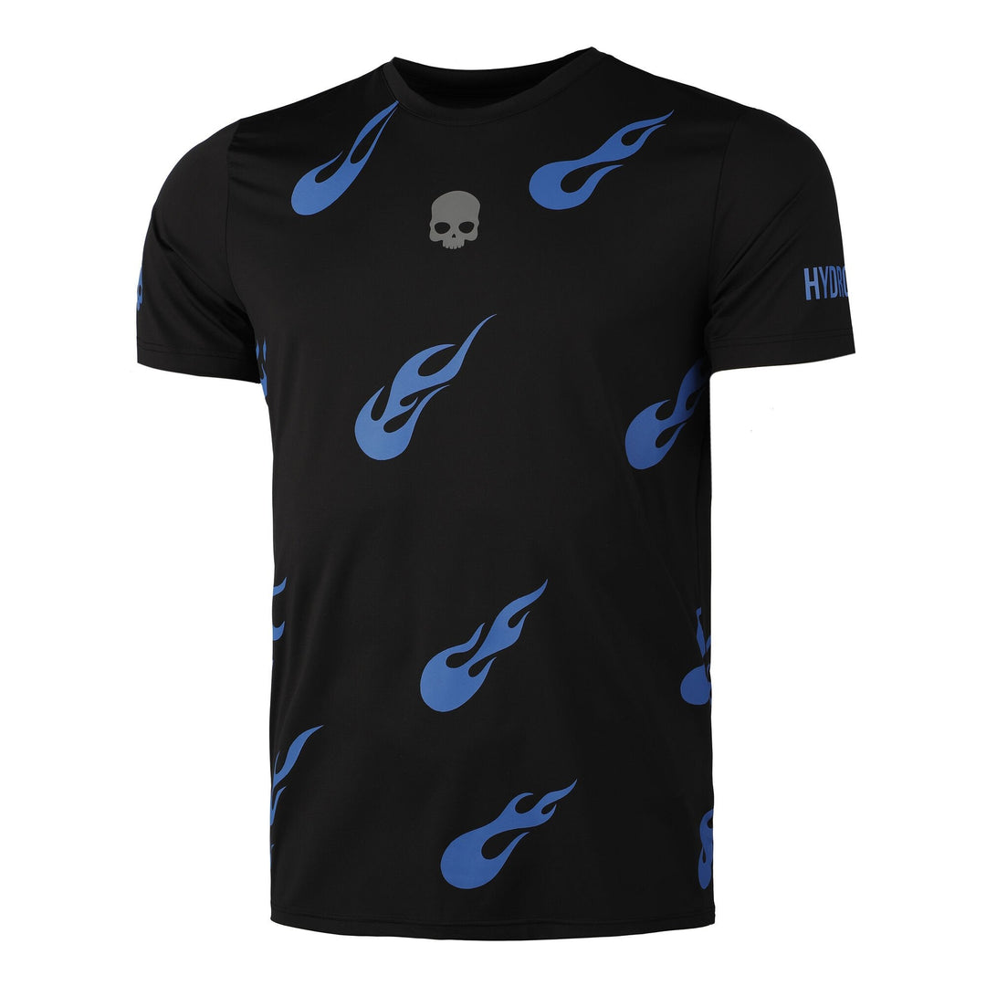 Playera Hydrogen Flames Tech Azul - Tennis Boutique México