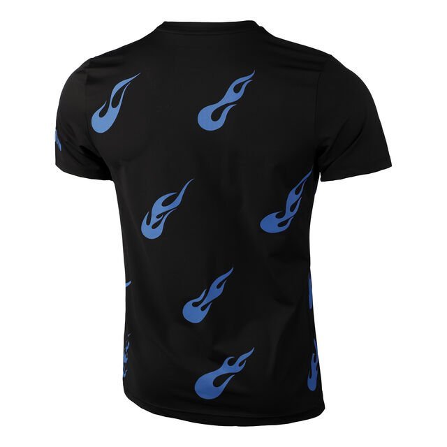 Playera Hydrogen Flames Tech Azul - Tennis Boutique México