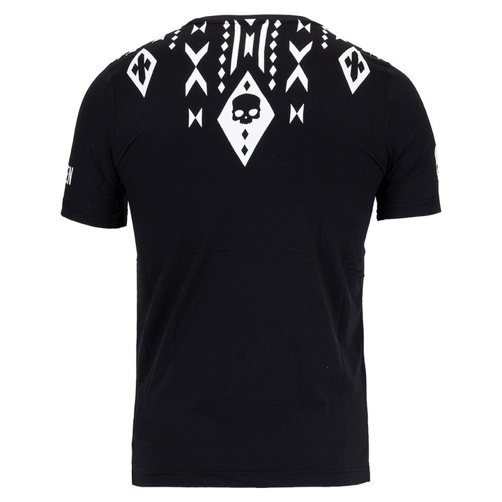 Playera Hydrogen Tribal Negro - Tennis Boutique México