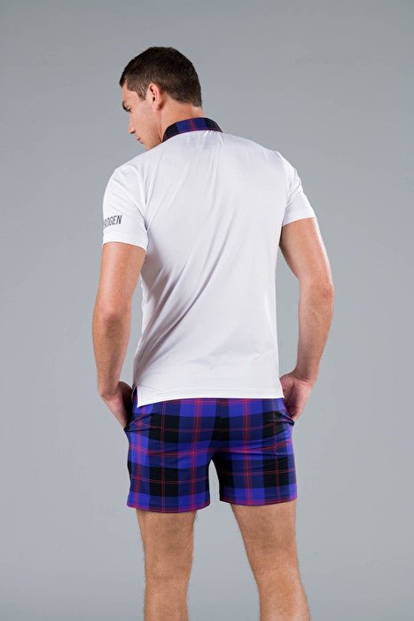 Polo Hydrogen Tartan Morada - Tennis Boutique México