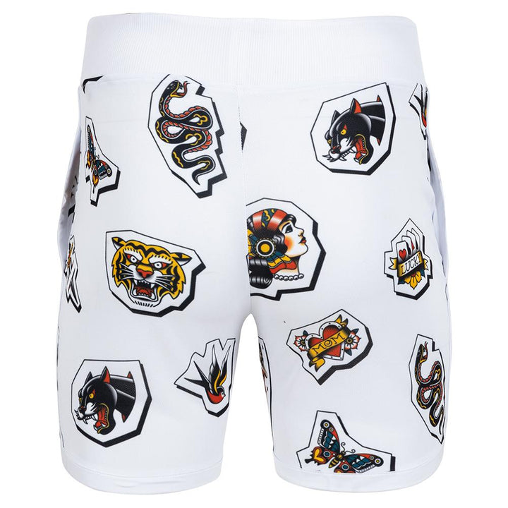 Short Hydrogen Tattoo Tech Blanco - Tennis Boutique México