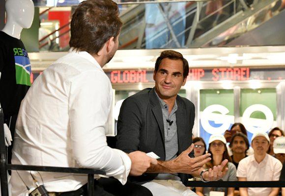 Federer revela como ha sido su primer año de trabajo con Uniqlo - Tennis Boutique México