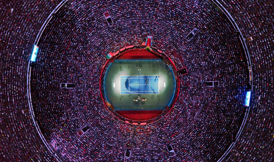 Federer y Zverev rompen récord de asistencia en un partido de tenis - Tennis Boutique México