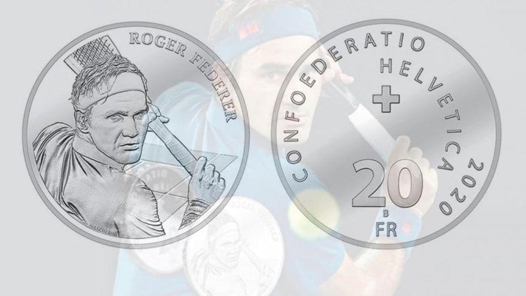 Roger Federer tendrá su propia moneda en Suiza - Tennis Boutique México