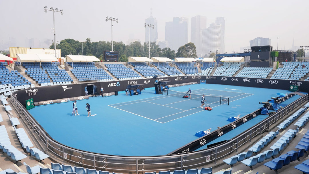Tenistas sienten molestias por la mala calidad del aire en Australia - Tennis Boutique México