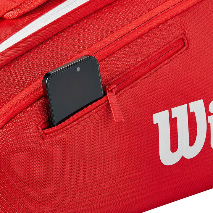 Maleta Wilson Super Tour Rojo 9R - Tennis Boutique México