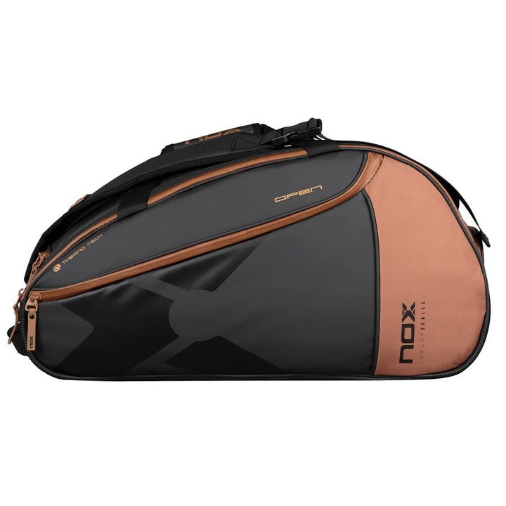 PALETERO LUXURY OPEN SERIES NEGRO/MARRON - Tennis Boutique México