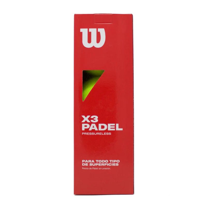 Pelotas Wilson Padel Presurizada - Tennis Boutique México