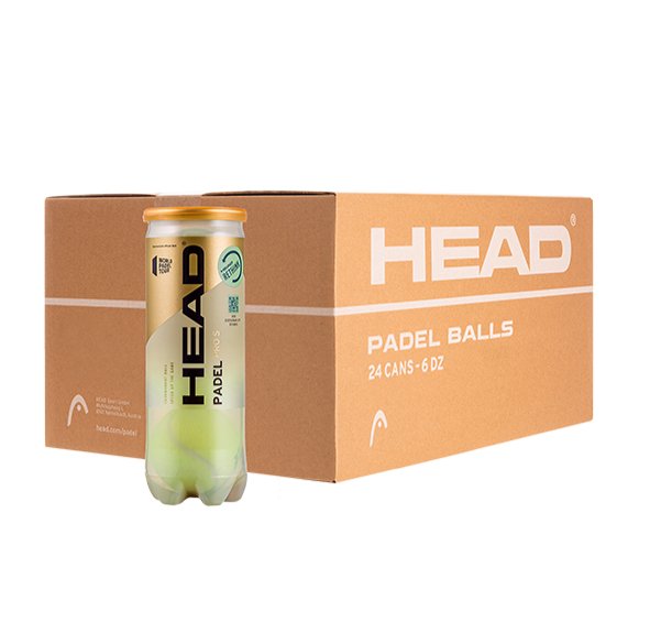 Caja Pelotas Head Padel Pro S 72 PK - Tennis Boutique México