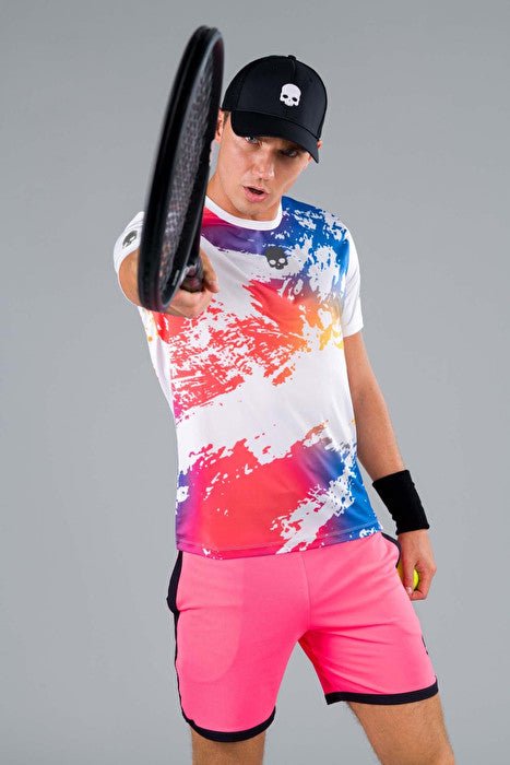 Playera Hydrogen Arte Rosa - Tennis Boutique México