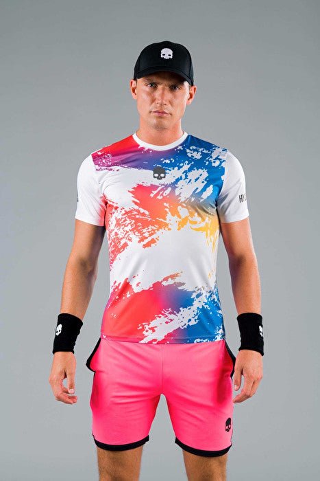 Playera Hydrogen Arte Rosa - Tennis Boutique México