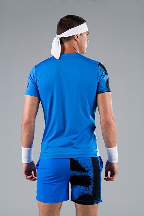 Playera Hydrogen Bicolor Spray Tech Azul - Tennis Boutique México