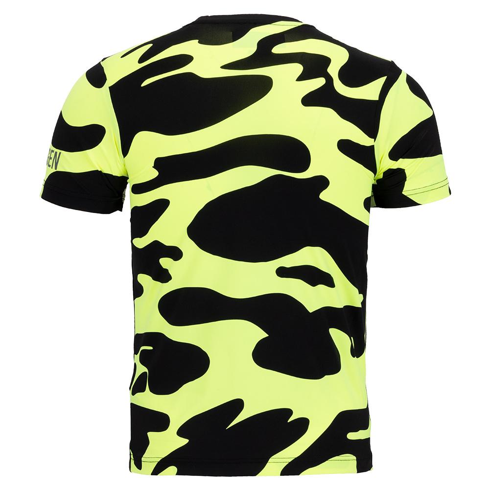 Playera Hydrogen Camo Amarillo - Tennis Boutique México