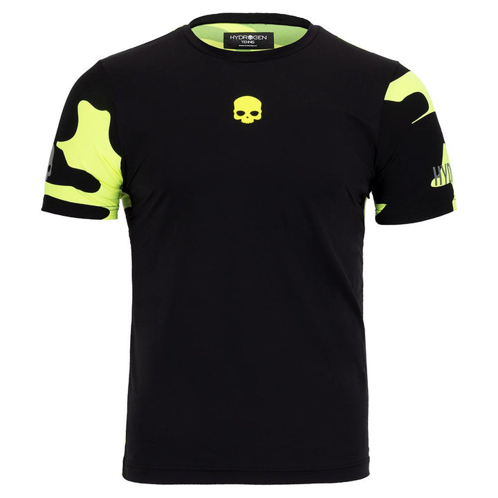 Playera Hydrogen Camo Amarillo - Tennis Boutique México