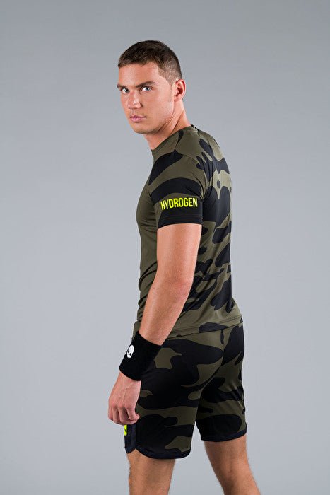 Playera Hydrogen Camo Verde - Tennis Boutique México