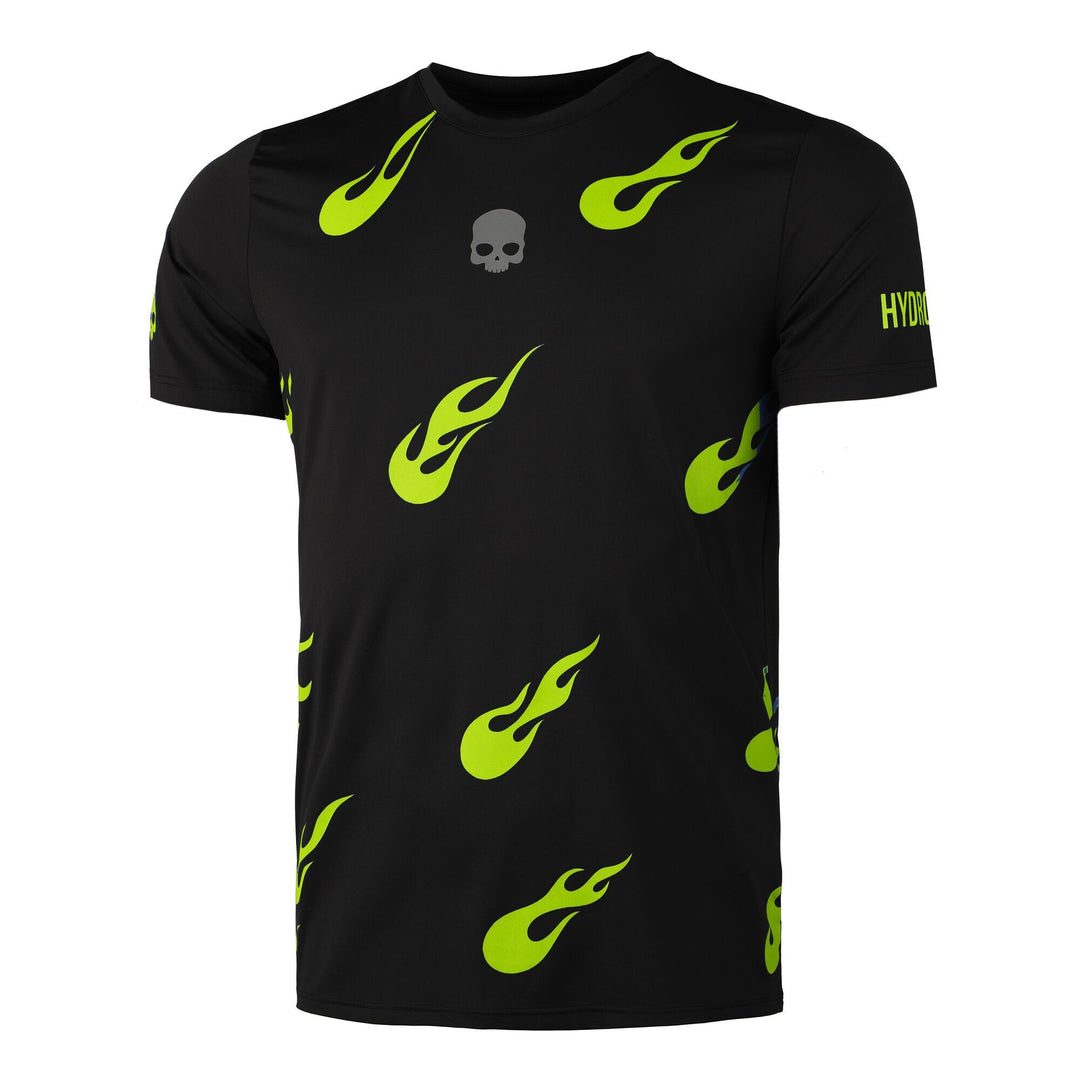 Playera Hydrogen Flames Tech Amarillo - Tennis Boutique México