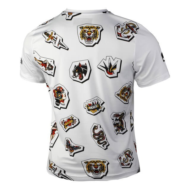 Playera Hydrogen Tattoo Tech Blanco - Tennis Boutique México