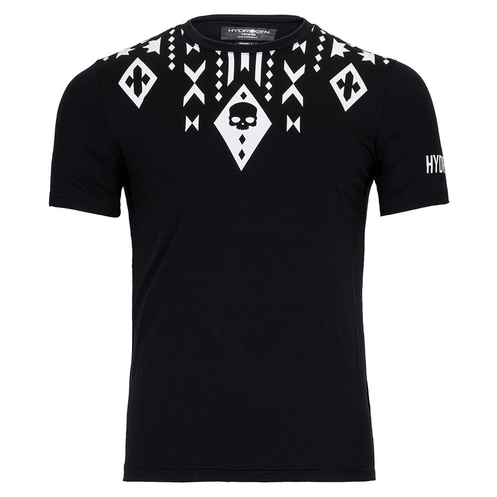 Playera Hydrogen Tribal Negro - Tennis Boutique México