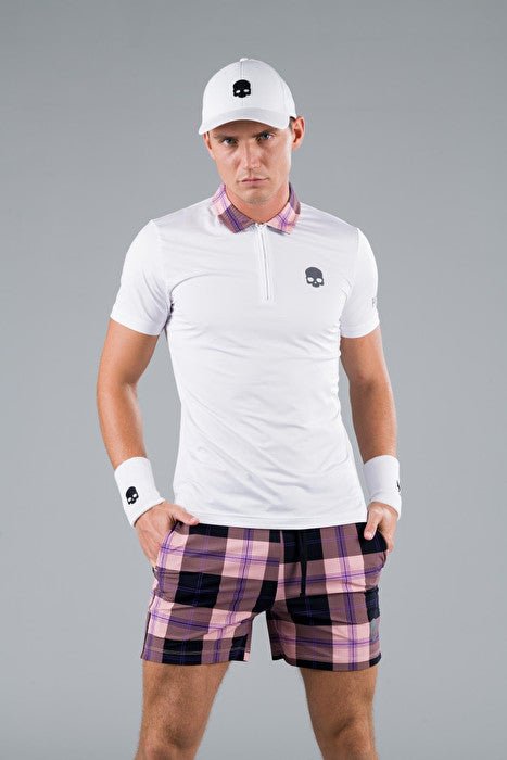 Polo Hydrogen Tartan Rosa - Tennis Boutique México