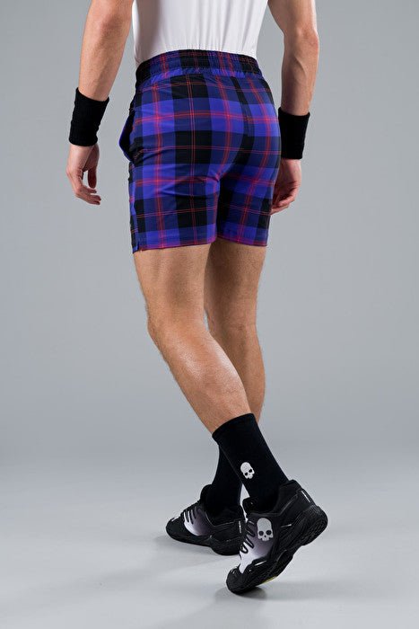 Short Hydrogen Tartan Morado - Tennis Boutique México