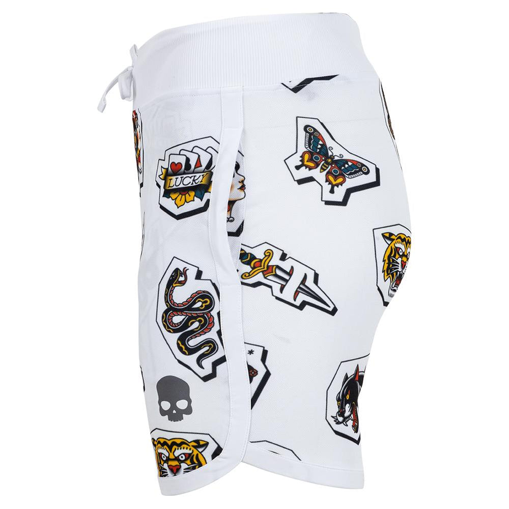 Short Hydrogen Tattoo Tech Blanco - Tennis Boutique México